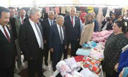 SERGİ’NİN AÇILIŞINA KATILDI