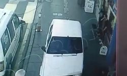 Yolu bıraktı, kaldırımdan ilerledi