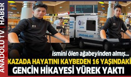 MOTOR KAZASINDA ÖLEN GENCİN HİKAYESİ YÜREKLERİ DAĞLADI!
