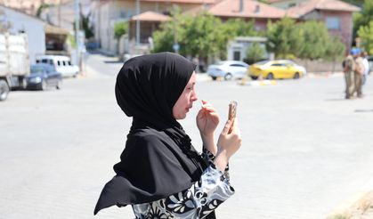 İşyeri yıkılırken ağladı