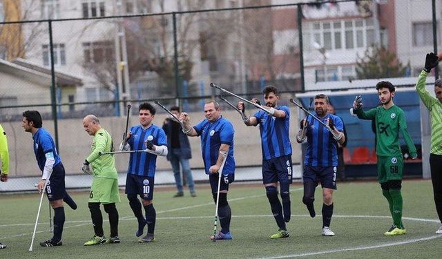 AMPUTE FUTBOL TAKIMI’NDAN BÜYÜK BAŞARI