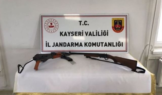 KALAŞNİKOF BULUNDU