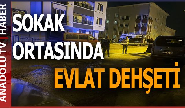 Annesiyle boşanma aşamasındaki babasını sokak ortasında bıçakladı