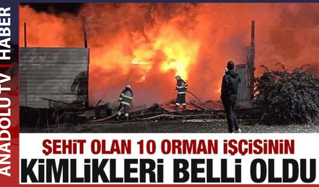 Eskişehir'deki yangında şehitlerin kimlikleri belli oldu