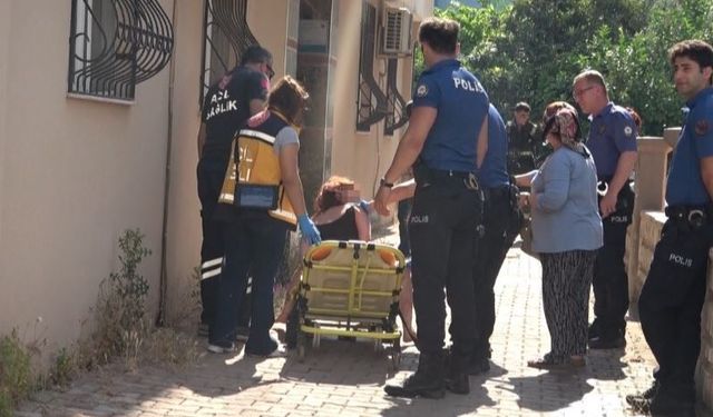 Kendini kilitlediği evi yakmaya çalıştı, yakalanınca sinir krizi geçirdi