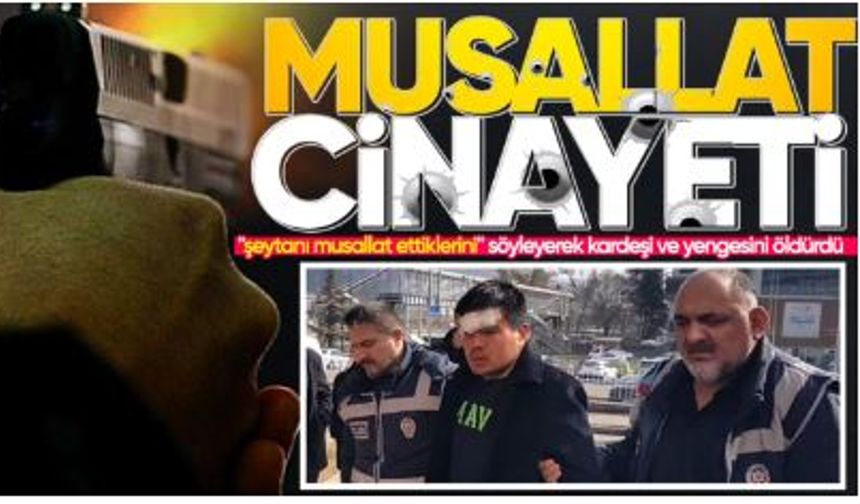 Cinayetin sebebi şeytanı musalat etmeleriymiş!