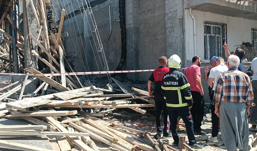 Beton dökülürken inşaat çöktü: 7 kişi yaralandı