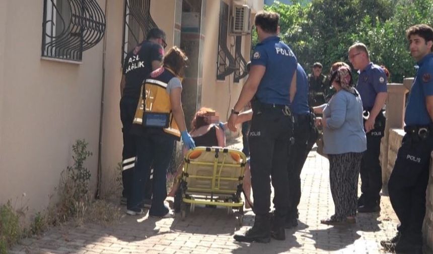 Kendini kilitlediği evi yakmaya çalıştı, yakalanınca sinir krizi geçirdi
